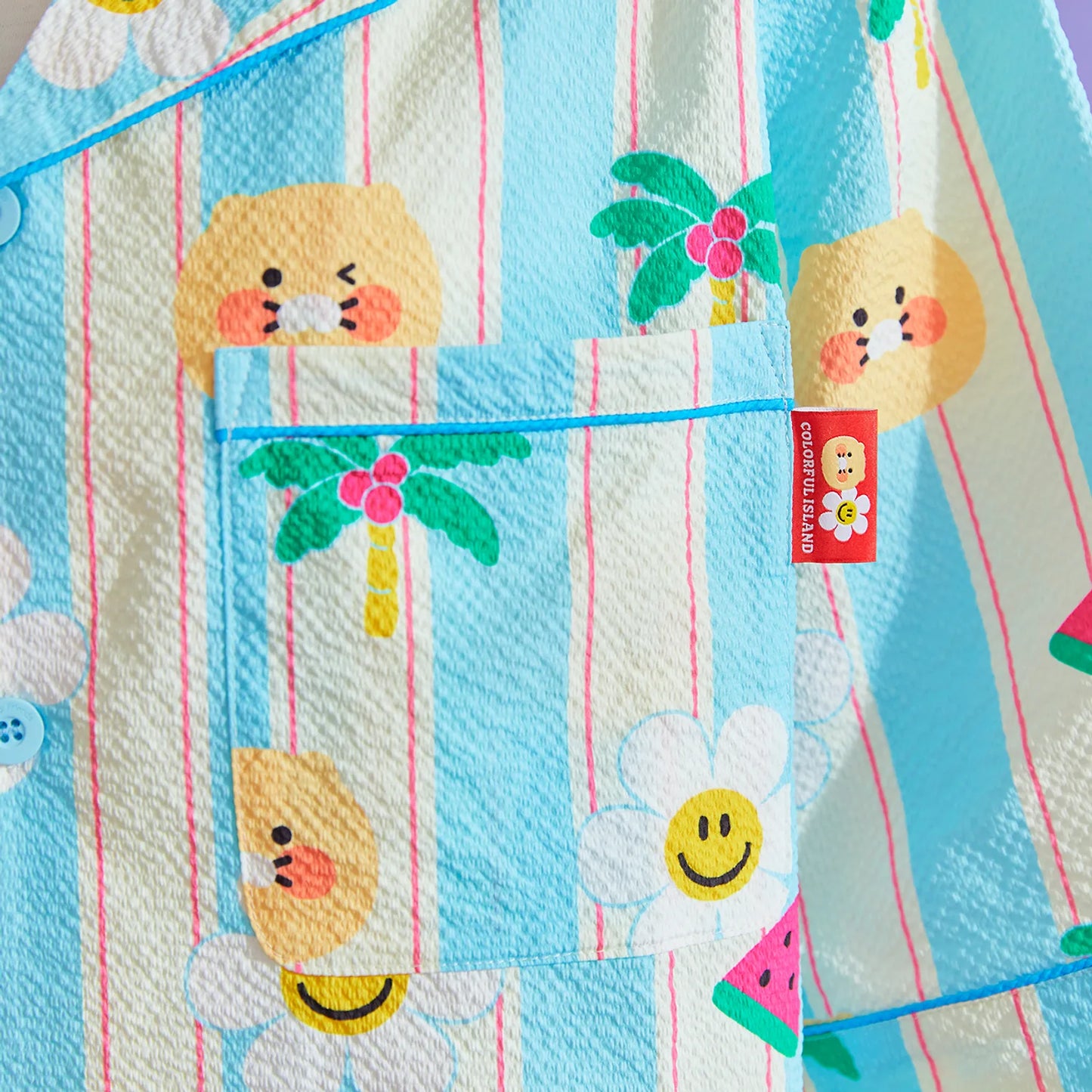 Wiggle Wiggle x Kakao Friends Cooling Pajama Set Men_ Chunsik Edition