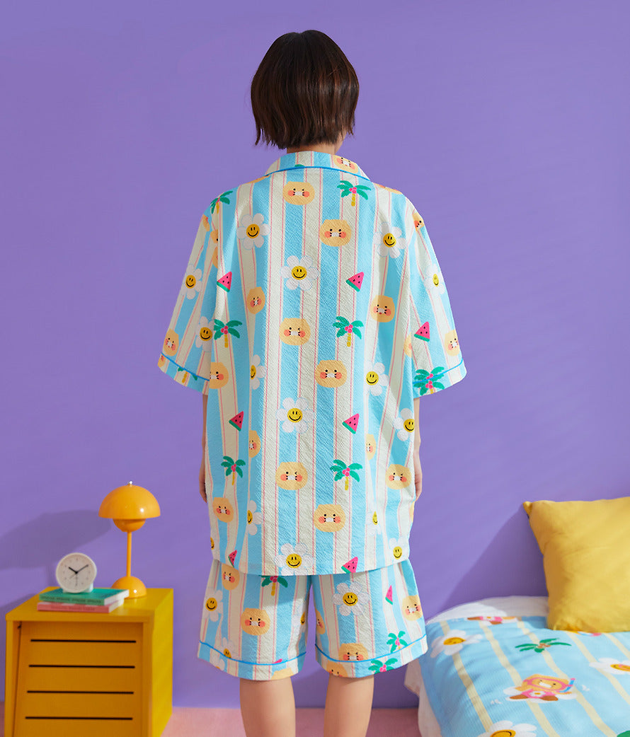 Wiggle Wiggle x Kakao Friends Cooling Pajama Set Men_ Chunsik Edition
