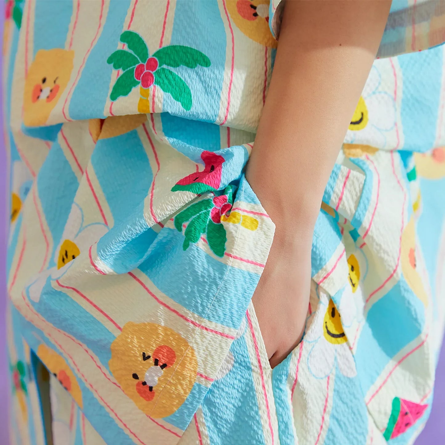Wiggle Wiggle x Kakao Friends Cooling Pajama Set Men_ Chunsik Edition
