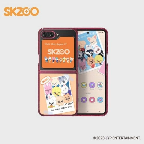 KZOO Eco Friends Case for Galaxy Z Flip5 ??Frame Style
