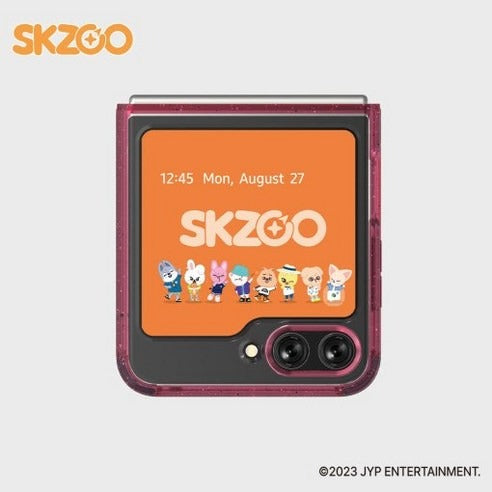 KZOO Eco Friends Case for Galaxy Z Flip5 ??Frame Style