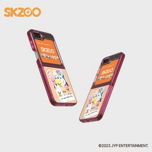 KZOO Eco Friends Case for Galaxy Z Flip5 ??Frame Style
