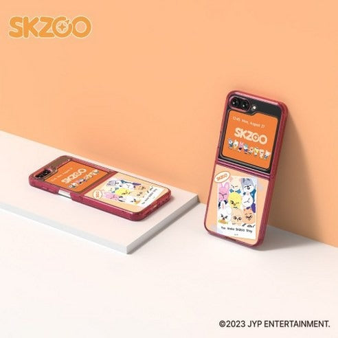 KZOO Eco Friends Case for Galaxy Z Flip5 ??Frame Style