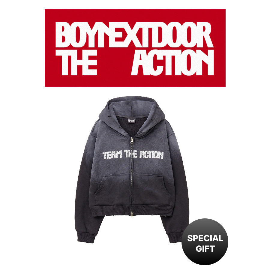 BOYNEXTDOOR]5th EP [The Action] Official Merch 'Zip-Up Hoodie