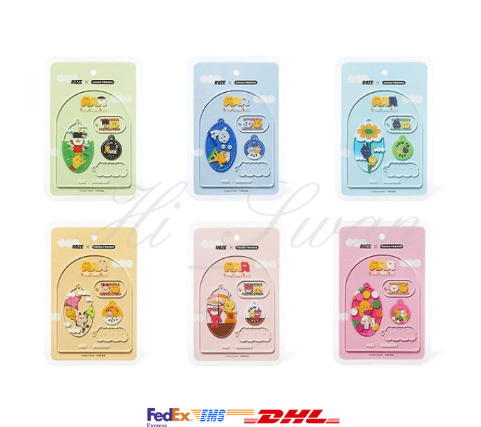 [KAKAO FRIENDS] RIIZE (Rise) X Kakao Friends DIY Acrylic Keyring OFFICIAL MD