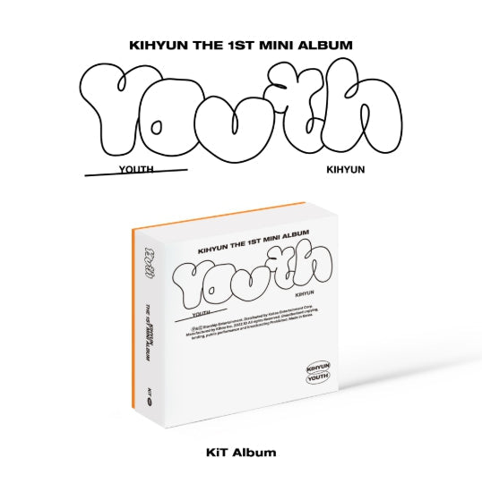 [MONSTA X] kihyun 1st mini album youth - kit album