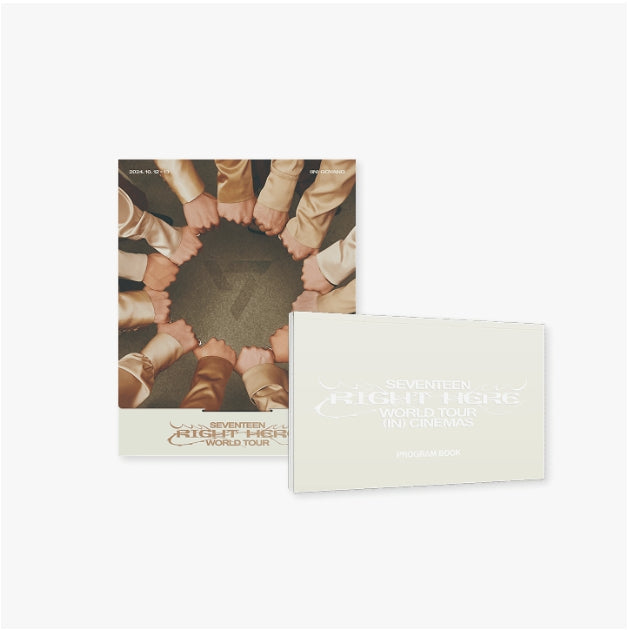 [SEVENTEEN] world tour 'right here' dc + program book set