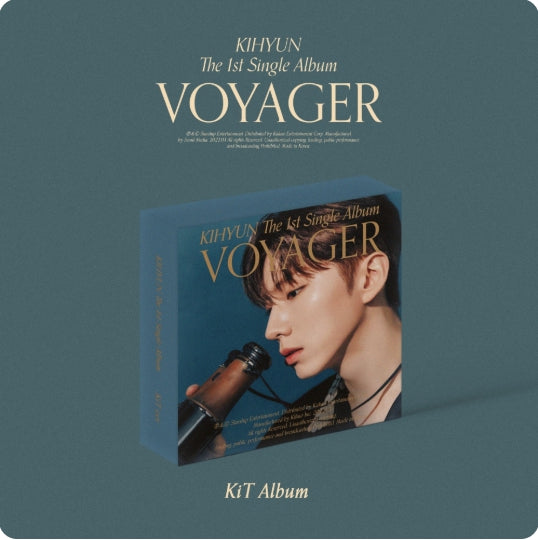 [MONSTA X] kihyun the 1st single album 'voyager' - kit album