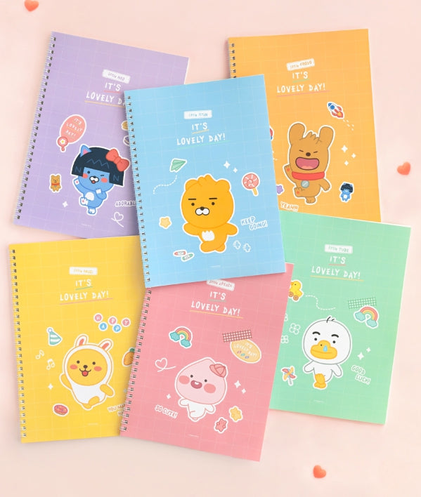 [KAKAO FRIENDS] Spiral Notebook 10-Pack Back to School Series