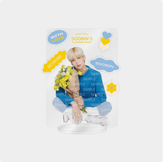 [TXT] soobin's flower shop - diy acrylic stand