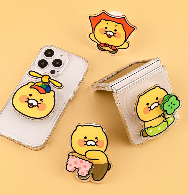[KAKAO FRIENDS]Choonsik Acrylic Smartphone Stand Holder 4 Design Options