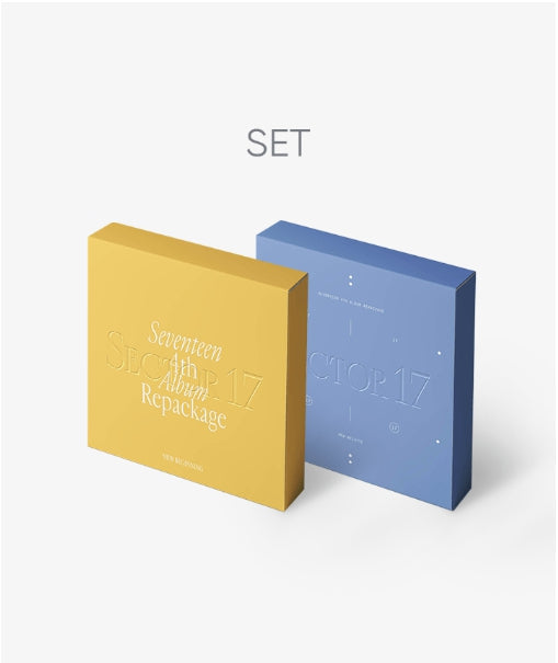 [SEVENTEEN] 4th album repackage 'sector 17' (set)