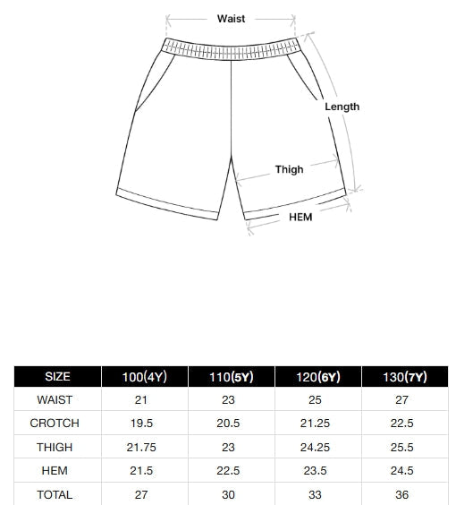 [LINE FRIEND]KIDS BASIC LINE FRIENDS SHORT PANTS