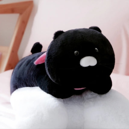 [KAKAO FRIENDS] blackchun pink ribbon pillow