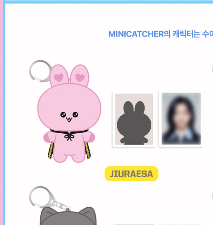 [DREAMCATCHER] mini catcher plush keyring