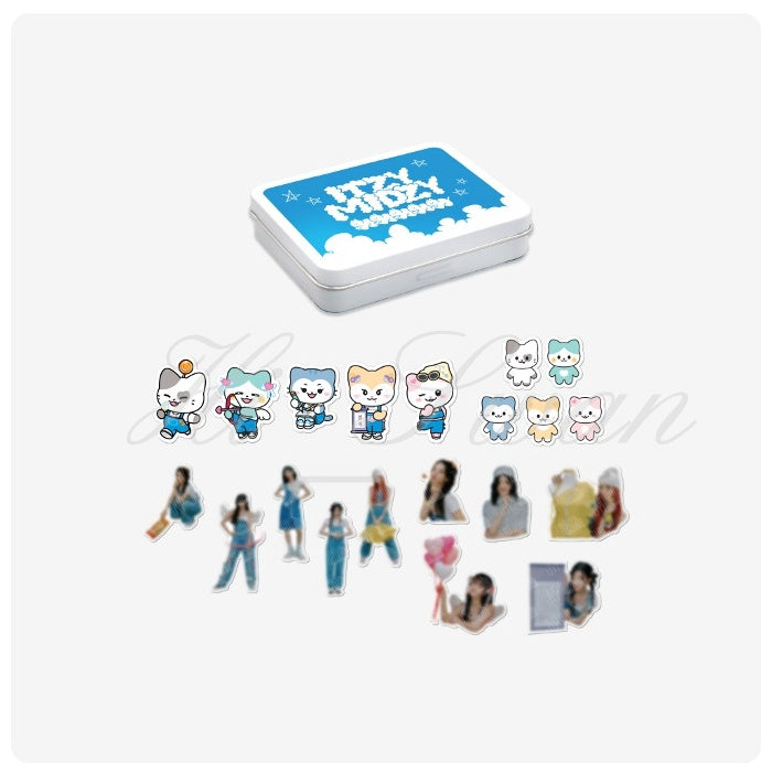 [ITZY] TINCASE & STICKER SET - MIDZY′S CELLS OFFICIAL MD (Regular item)