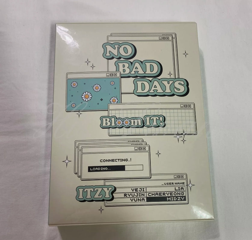 [ITZY] - ITZY Official Goods NO BAD DAYS APRIL LIMITED MONTHLY KIT Bloom IT!