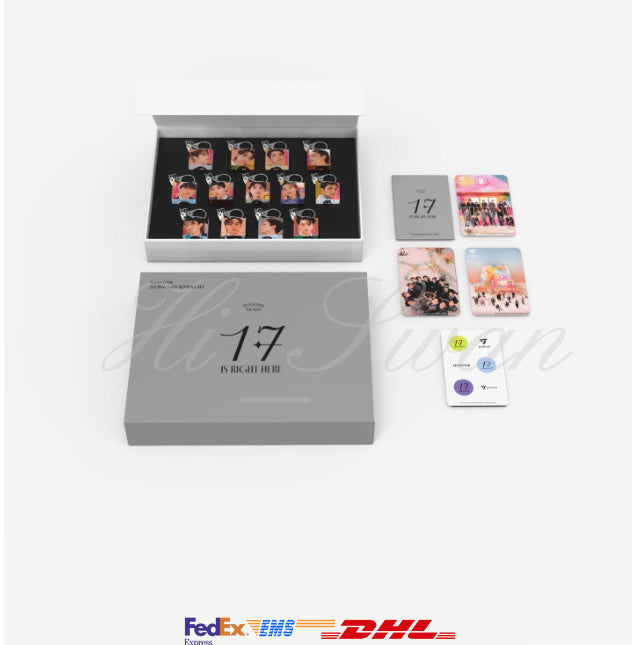 [SEVENTEEN] MINI CUBE KEYRING SET (17 IS RIGHT HERE) OFFICIAL MD