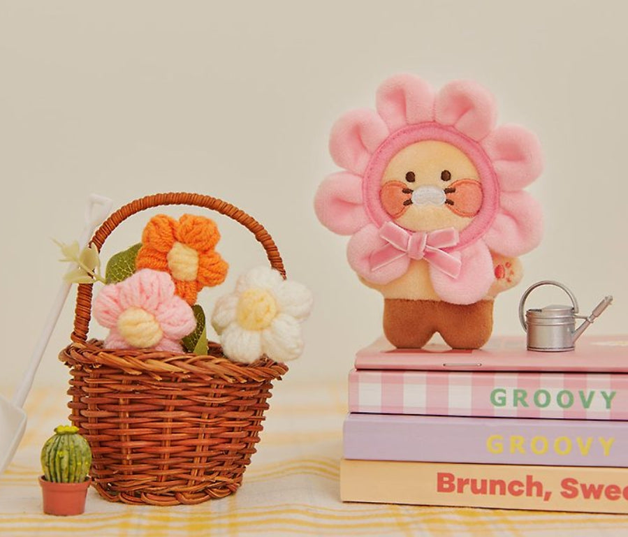 [KAKAO FRIENDS] Flower Shy Key Ring OFFICIAL MD