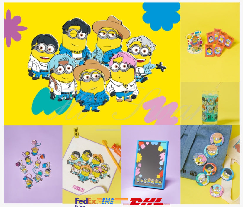 [BTS] BTS x Despicable Me4 Flush Official MD