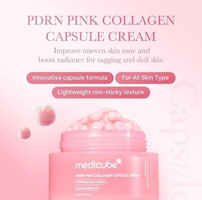 [MEDICUBE] PDRN Pink Capsule Cream 55g