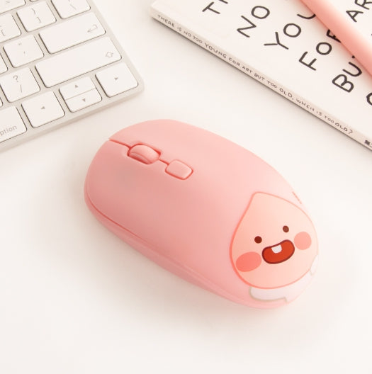 [KAKAO FRIENDS]Little Friends Apeach Wireless Mouse Bluetooth Cute Laptop Office Mouse