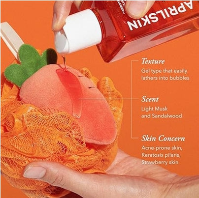 [APRILSKIN] Carrotene IPMP Exfoliating Body Wash 300ml