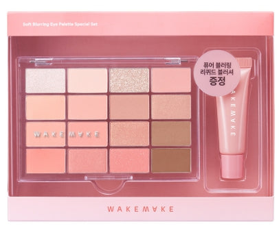 [WAKEMAKE] Soft Bluring Eye Palette