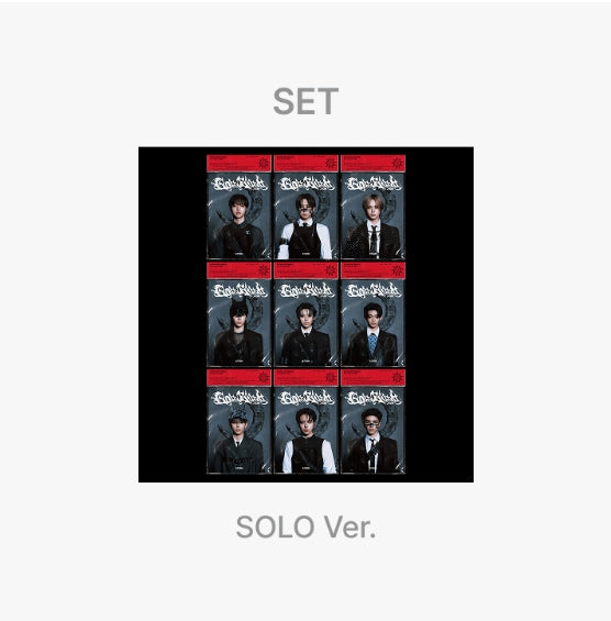 [&TEAM] 3rd single 'go in blind' solo edition 9 set