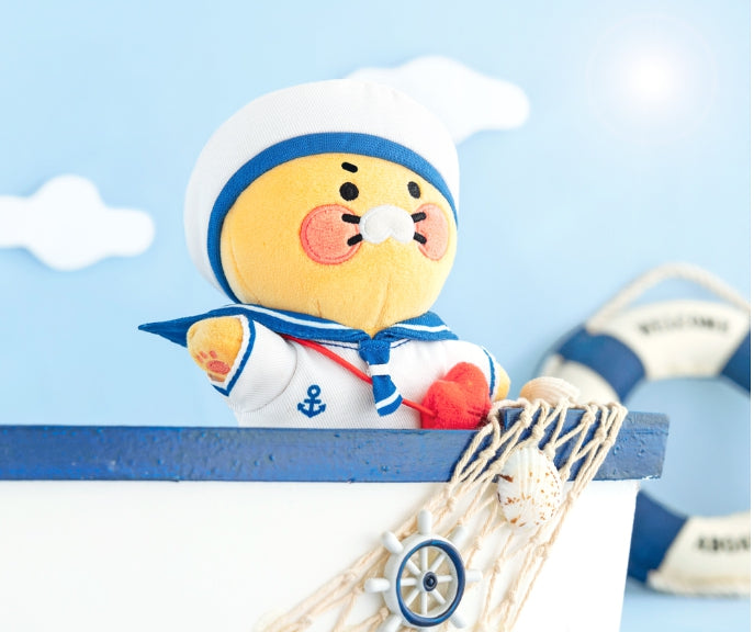 [Kakao Friends]Chunsik Marine  Character Doll Clothes for Keyrings & Plushies