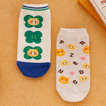 [KAKAO FRIENDS] daily short socks