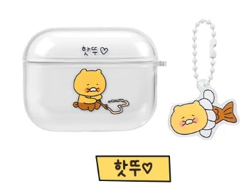 [KAKAO FRIENDS]Choonsik AirPods Pro Case Cute Protective Earbuds Cover Keychain