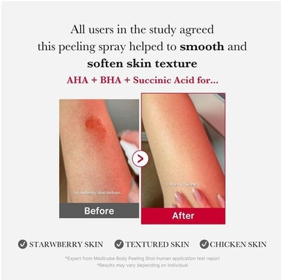 [MEDICUBE] Red Acne Body Peeling Shot 2.0 110g
