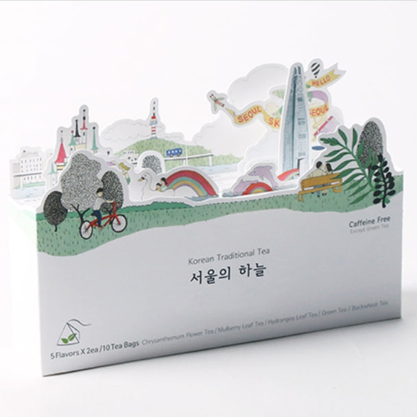 [KOREAN MUSEUM LIFE] seoul sky traditional tea bag set