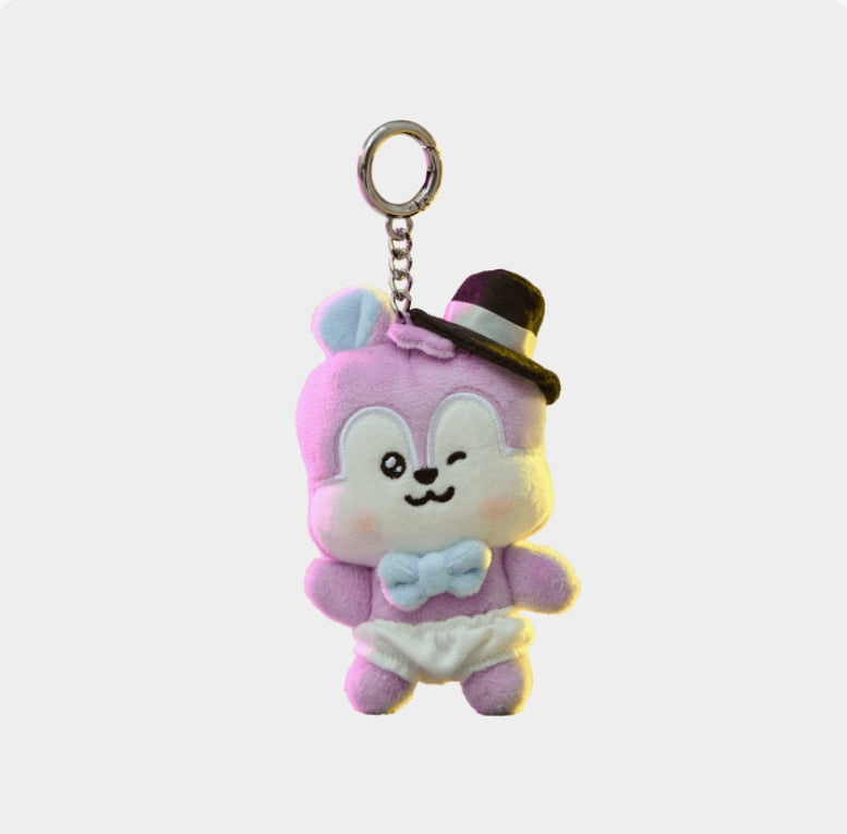 [BT21] mang baby born to dance small doll keychain (fedora)