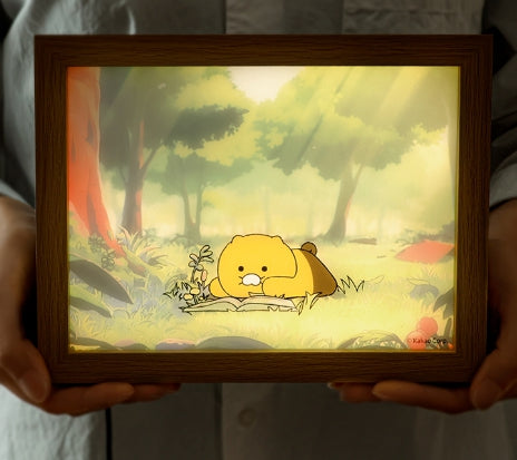 [KAKAO FRIENDS]Choonsik Frame Mood Light Decorative Night Lamp