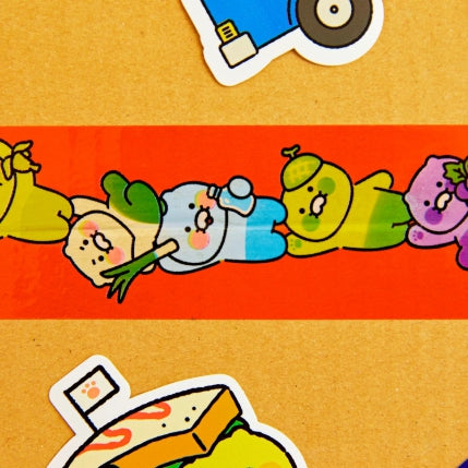 [KAKAO FRIENDS] choonsik mat samchun box tape