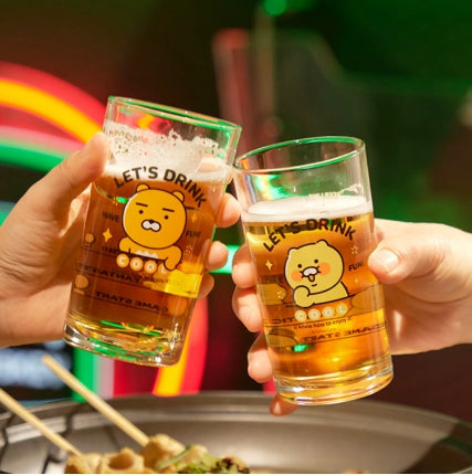 [KAKAO FRIENDS] 2 piece soju & beer glass set