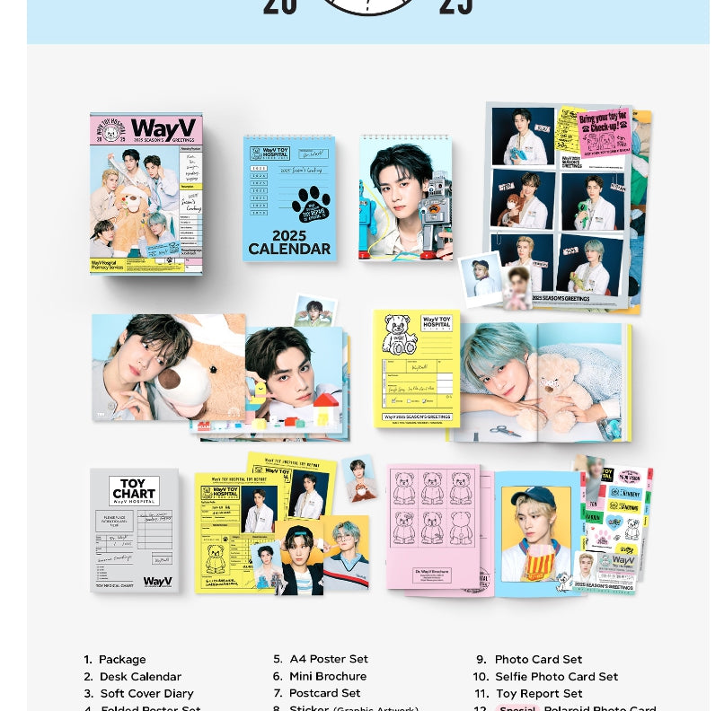 [WayV] 2025 SEASON’S GREETINGS OFFICIAL MD