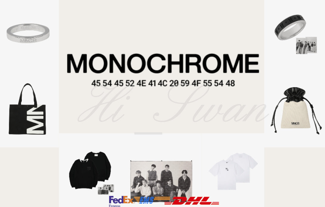 [BTS] BTS MONOCHROME Official Merch Official MD