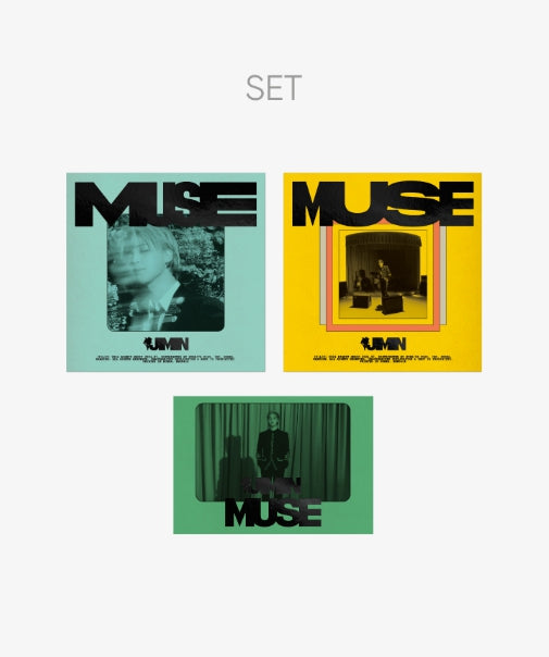 [BTS] jimin 'muse' (set) + 'muse' (weverse albums ver.) set