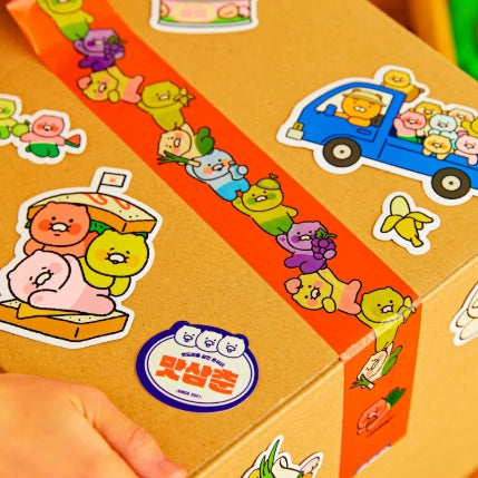 [KAKAO FRIENDS] choonsik mat samchun box tape