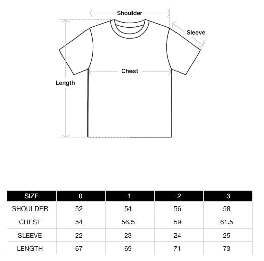 [LINE FRIEND]BASIC LOGO WITH LINE FRIENDS SHORT SLEEVE T-SHIRT