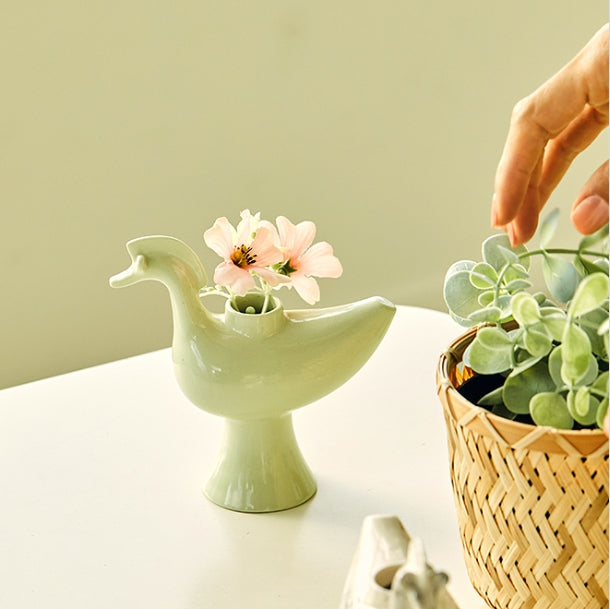 [KOREAN MUSEUM LIFE] duck-shaped pottery miniature