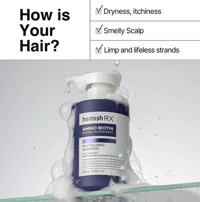 [heimish] RX Amino Biotin Revitalizing Shampoo 400ml