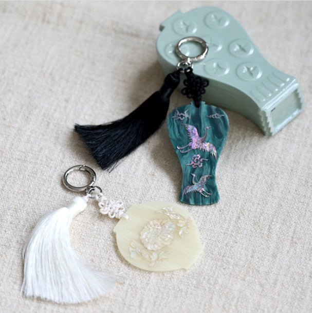 [KOREAN MUSEUM LIFE] mother-of-pearl decorative keyring