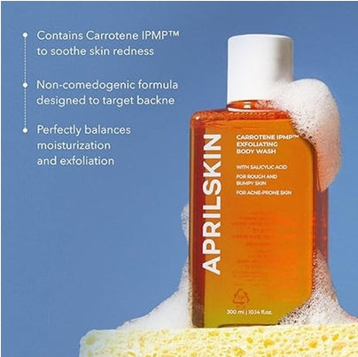 [APRILSKIN] Carrotene IPMP Exfoliating Body Wash 300ml