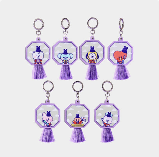 [BT21] mirror keyring k-edition ver.2