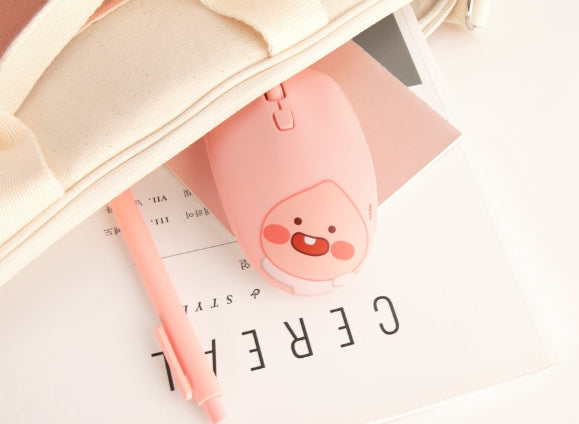 [KAKAO FRIENDS]Little Friends Apeach Wireless Mouse Bluetooth Cute Laptop Office Mouse
