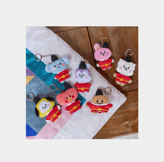 [BT21] plush keyring k-edition ver.2